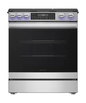 Sharp SSG3065JS 30 In. Gas Convection Slide-In Range With Air Fry
