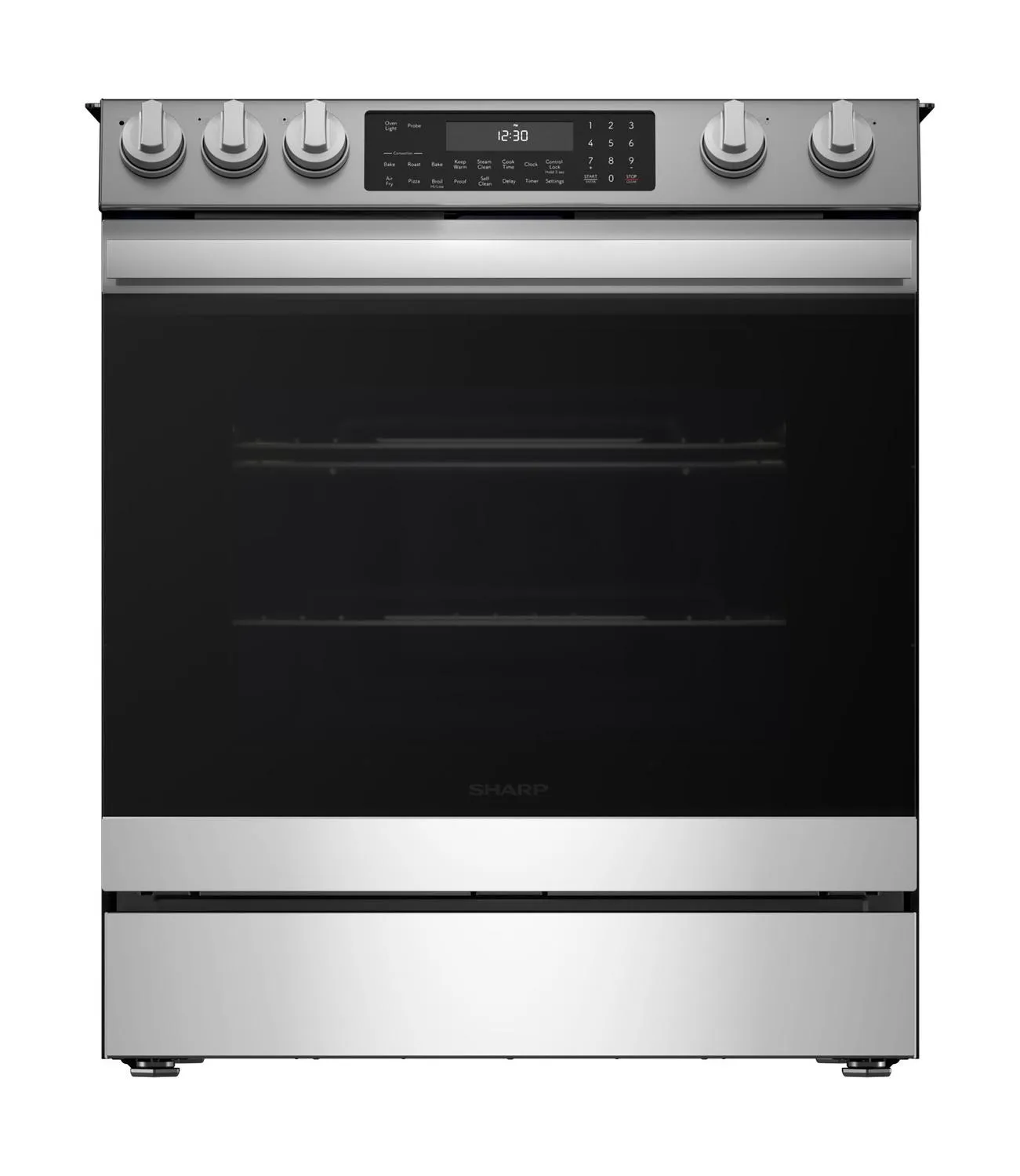 Sharp SSR3065JS 30 In. Electric Convection Slide-In Range With Air Fry