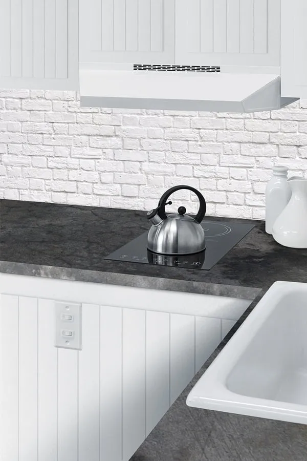 Summit ADAH1624W 24 Under Cabinet Convertible Range Hood. Ada Compliant