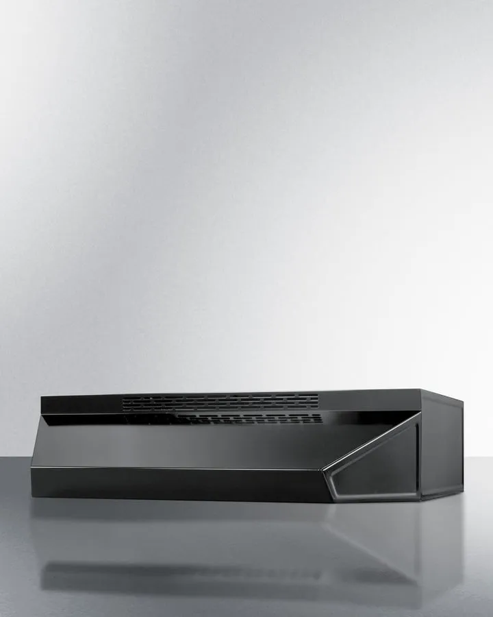 Summit ADAH1718B 18 Under Cabinet Ductless Range Hood. Ada Compliant