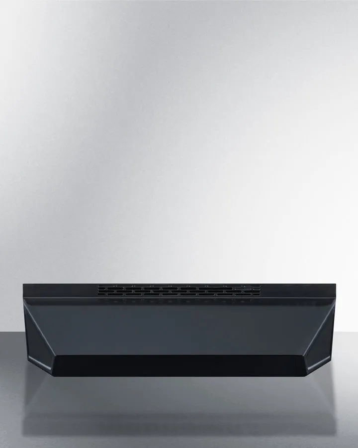 Summit ADAH1718B 18 Under Cabinet Ductless Range Hood. Ada Compliant