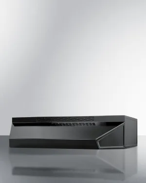 Summit ADAH1718B 18 Under Cabinet Ductless Range Hood. Ada Compliant