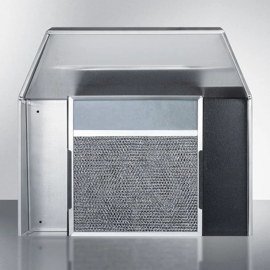 Summit ADAH1718SS 18 Under Cabinet Ductless Range Hood. Ada Compliant
