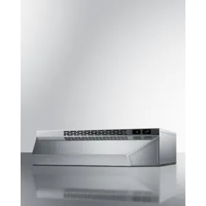 Summit H1624SS 24 Under Cabinet Convertible Range Hood