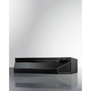Summit H1718B 48 Under Cabinet Convertible Range Hood