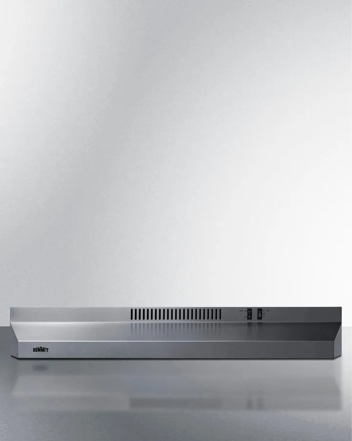 Summit H36RSSADA 36 Under Cabinet Convertible Range Hood. Ada Compliant