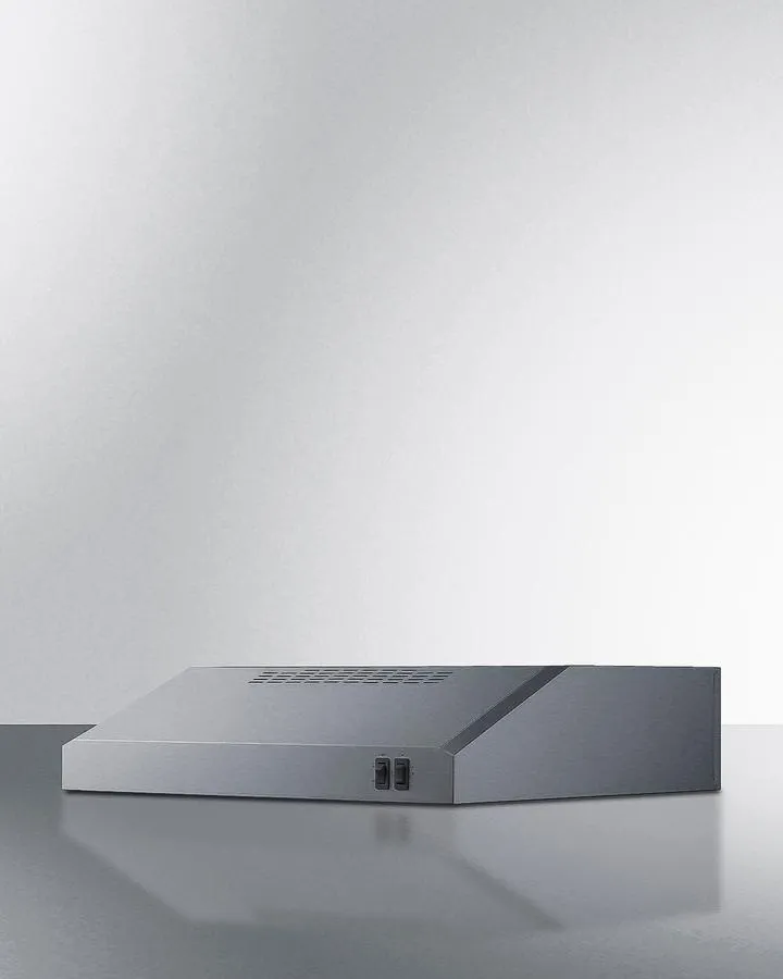 Summit HC20SSADA 20 Under Cabinet Convertible Range Hood. Ada Compliant