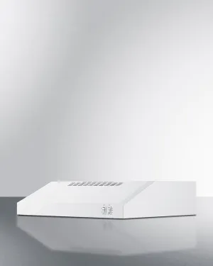 Summit HC20WWADA 20 Under Cabinet Convertible Range Hood. Ada Compliant