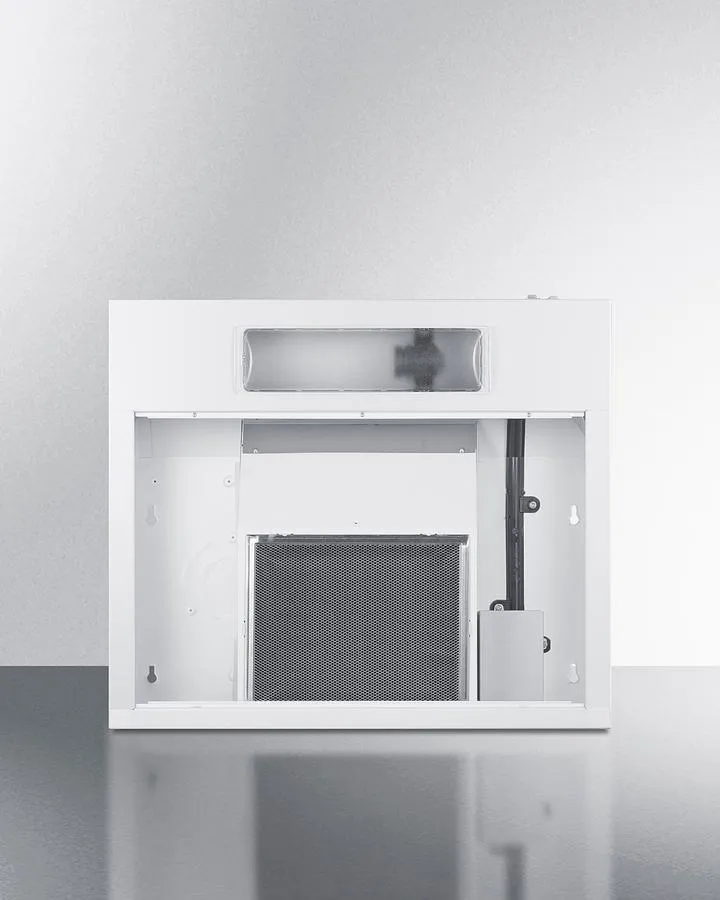 Summit HC24WWADA 24 Under Cabinet Convertible Range Hood. Ada Compliant