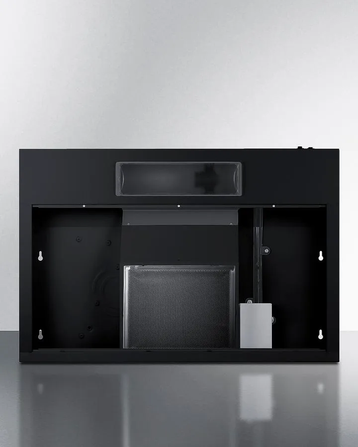 Summit HC30BBADA 30 Under Cabinet Convertible Range Hood. Ada Compliant