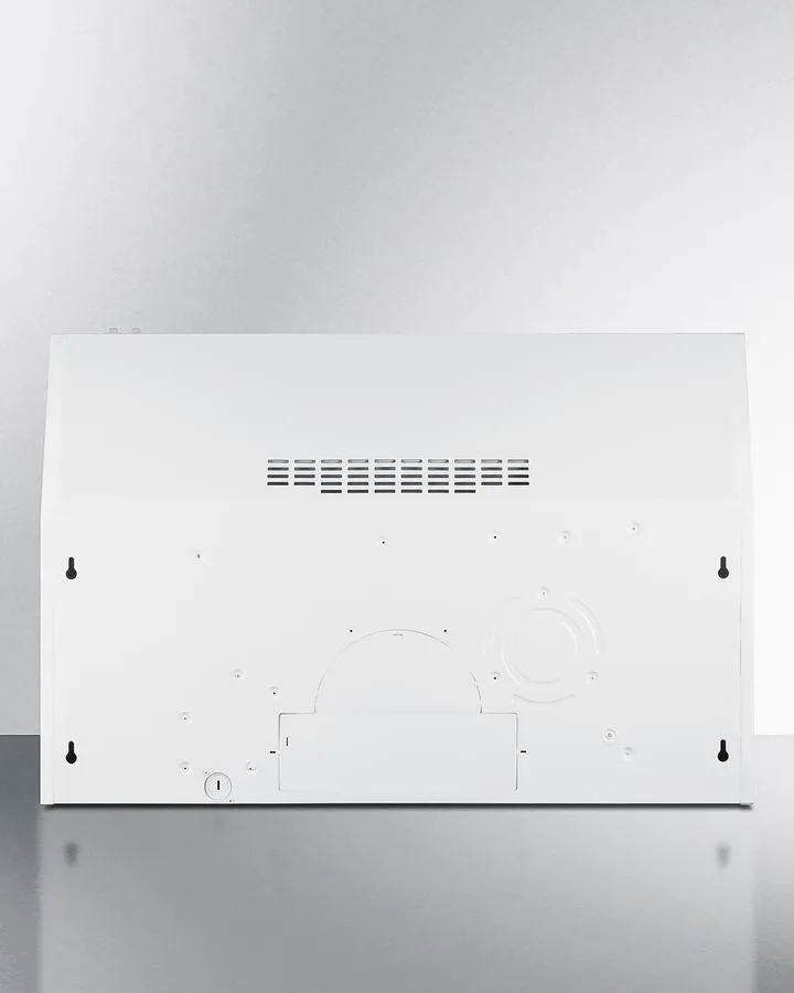 Summit HC30WWADA 30 Under Cabinet Convertible Range Hood. Ada Compliant