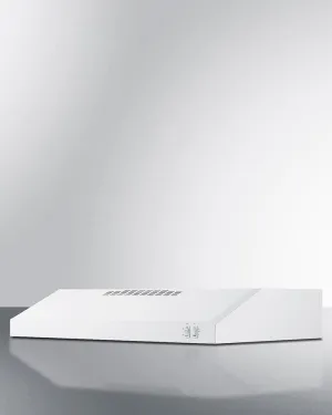 Summit HC30WWADA 30 Under Cabinet Convertible Range Hood. Ada Compliant