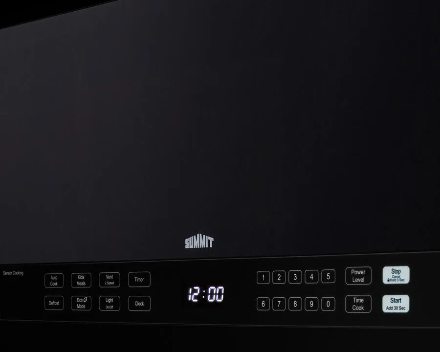 Summit MHOTR242B 24 Wide Over-The-Range Microwave