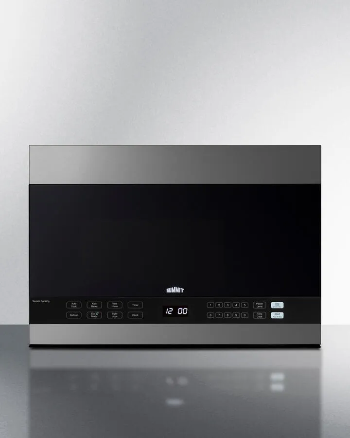 Summit MHOTR243SS 24 Wide Over-The-Range Microwave
