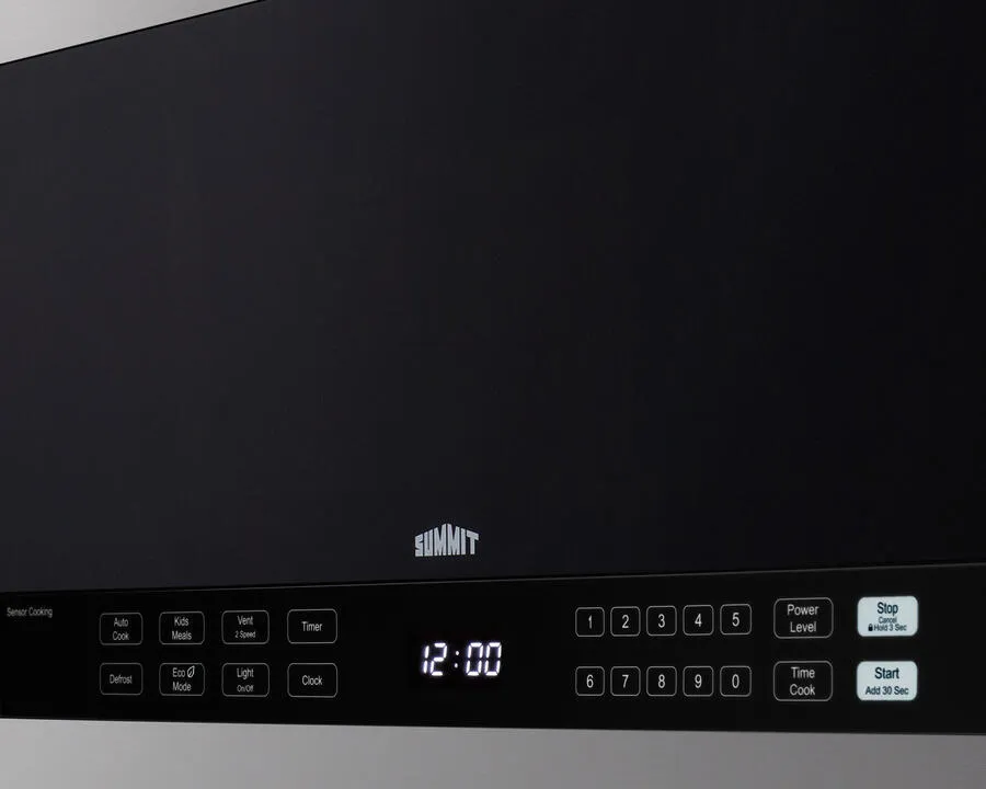 Summit MHOTR243SS 24 Wide Over-The-Range Microwave
