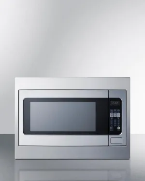 Summit SMBI27TK27 27 Wide Built-In Microwave (Trim Kit Included)