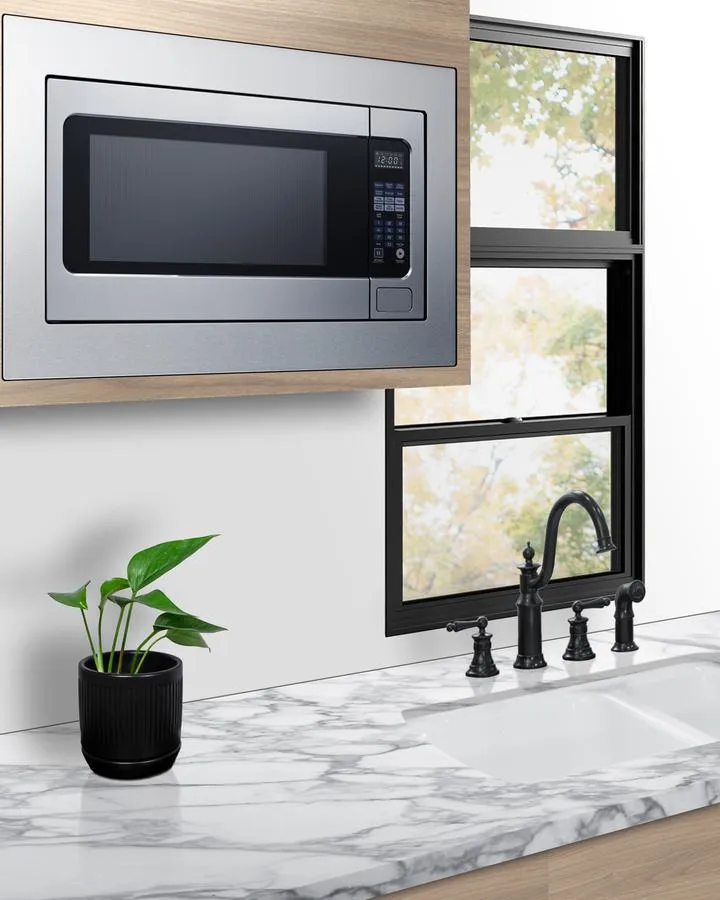 Summit SMBI27TK30 30 Wide Built-In Microwave (Trim Kit Included)
