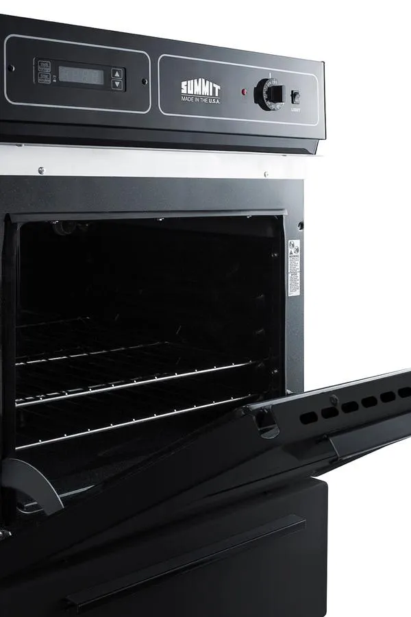 Summit TEM715DK 24 Wide Electric Wall Oven. 115V