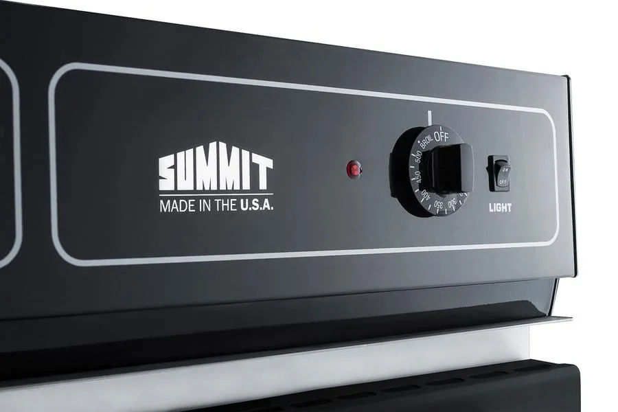 Summit TEM715DK 24 Wide Electric Wall Oven. 115V