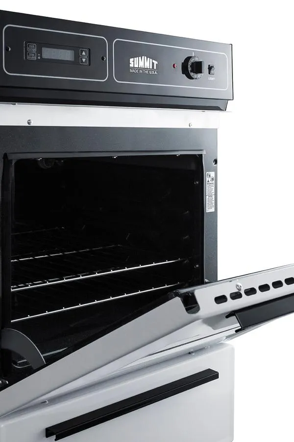 Summit WEM715KW 24 Wide Electric Wall Oven. 115V