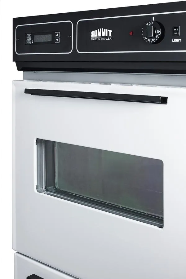Summit WEM715KW 24 Wide Electric Wall Oven. 115V
