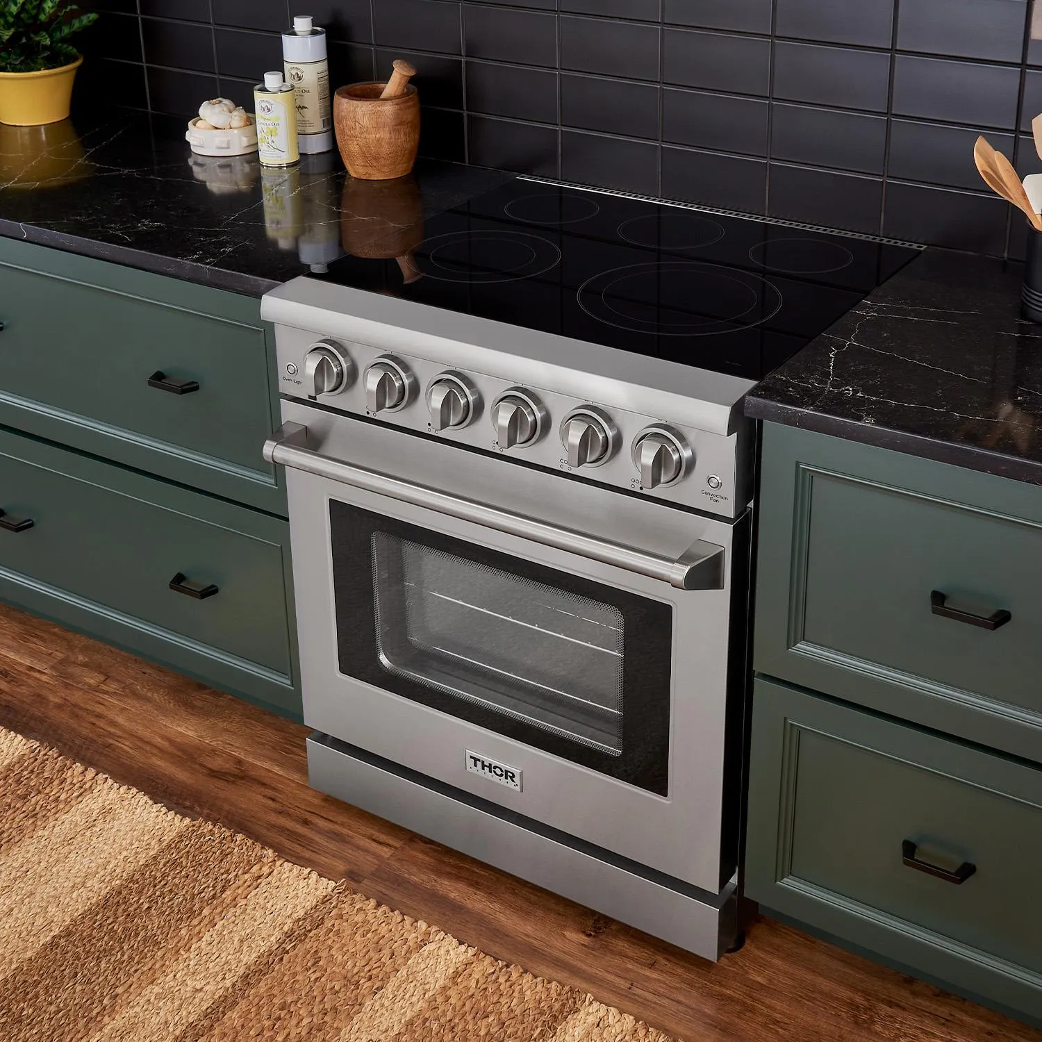 Thor Kitchen HRE3001 30 Inch Professional Electric Range