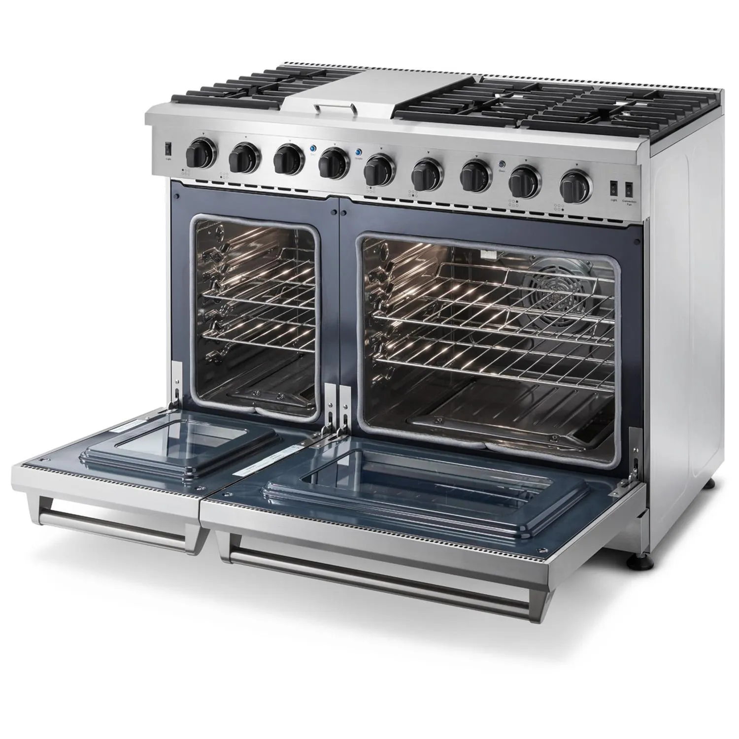 Thor Kitchen LRG4807ULP 48 Inch Gas Range In Stainless Steel - Liquid Propane