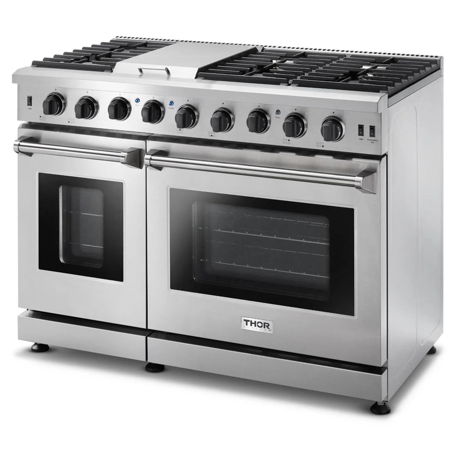 Thor Kitchen LRG4807ULP 48 Inch Gas Range In Stainless Steel - Liquid Propane