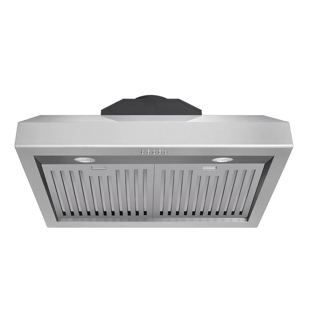 Thor Kitchen TRH3006 30 Inch Professional Range Hood. 11 Inches Tall In Stainless Steel