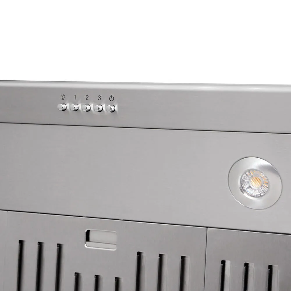 Thor Kitchen TRH3605 36 Inch Professional Range Hood. 16.5 Inches Tall In Stainless Steel