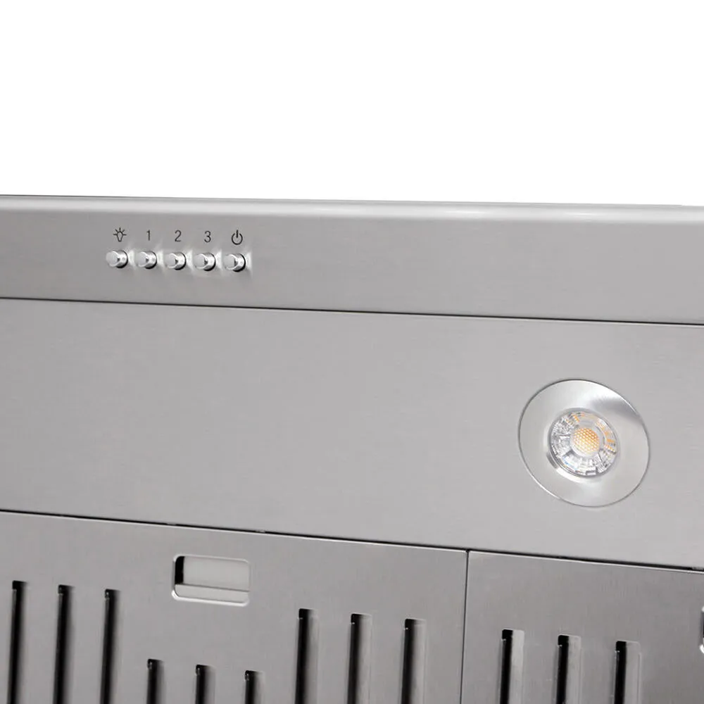 Thor Kitchen TRH3606 36 Inch Professional Range Hood. 11 Inches Tall In Stainless Steel