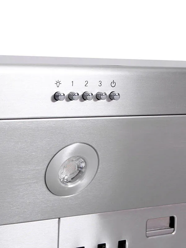 Thor Kitchen TRH4805 48 Inch Professional Range Hood. 16.5 Inches Tall In Stainless Steel