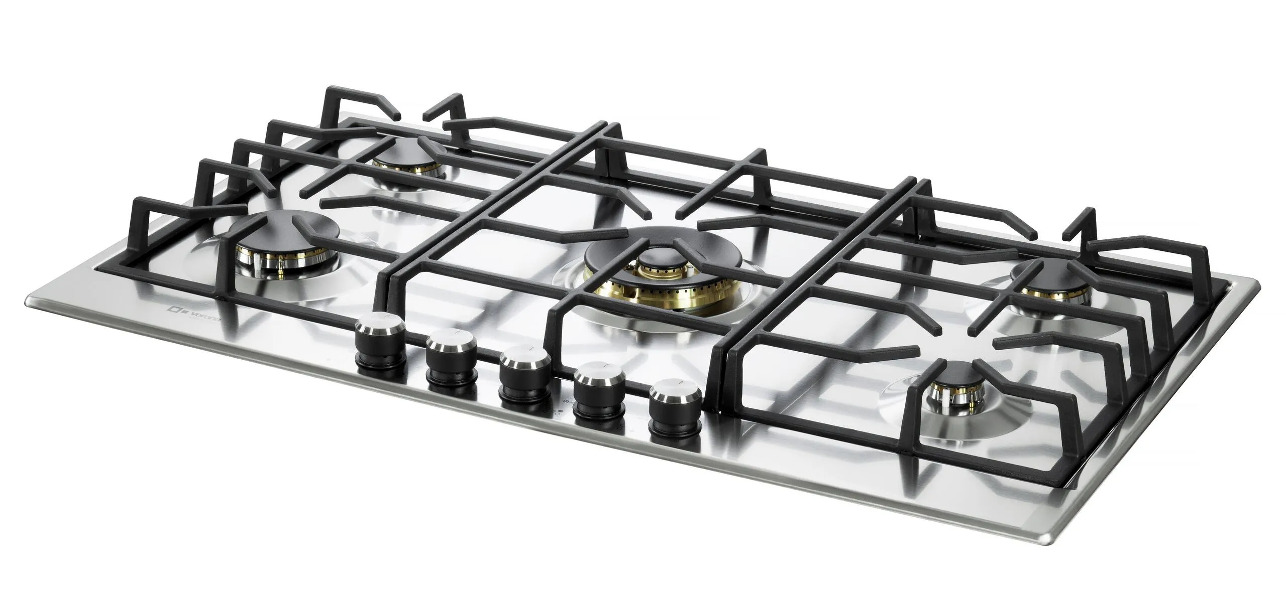 Verona VDGCT536FSS Verona 36 Designer Gas Cooktop-Brass Burners Ss