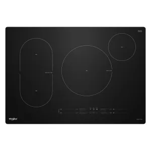 Whirlpool WCIT7030SB 30 Intelligent Induction Cooktop With Temp Cook&#8482; Technology
