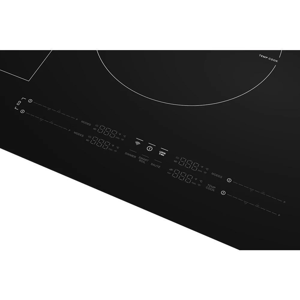 Whirlpool WCIT7530SB 30 Intelligent Induction Cooktop With Temp Cook&#8482; Technology And Wipeclean&#8482; Coating
