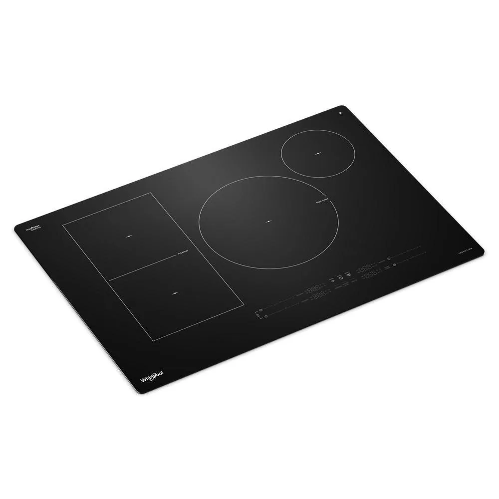 Whirlpool WCIT7530SB 30 Intelligent Induction Cooktop With Temp Cook&#8482; Technology And Wipeclean&#8482; Coating