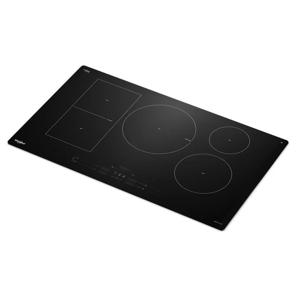 Whirlpool WCIT7536SB 36 Intelligent Induction Cooktop With Temp Cook&#8482; Technology And Wipeclean&#8482; Coating