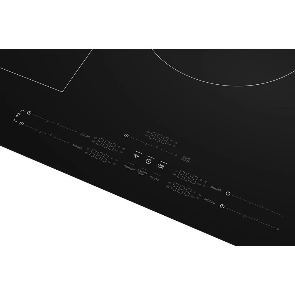Whirlpool WCIT7536SB 36 Intelligent Induction Cooktop With Temp Cook&#8482; Technology And Wipeclean&#8482; Coating