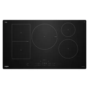 Whirlpool WCIT7536SB 36 Intelligent Induction Cooktop With Temp Cook&#8482; Technology And Wipeclean&#8482; Coating