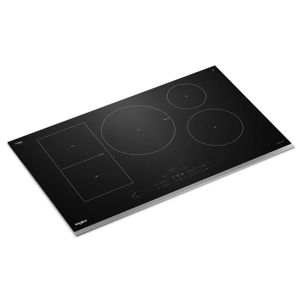 Whirlpool WCIT7536SS 36 Intelligent Induction Cooktop With Temp Cook&#8482; Technology And Wipeclean&#8482; Coating