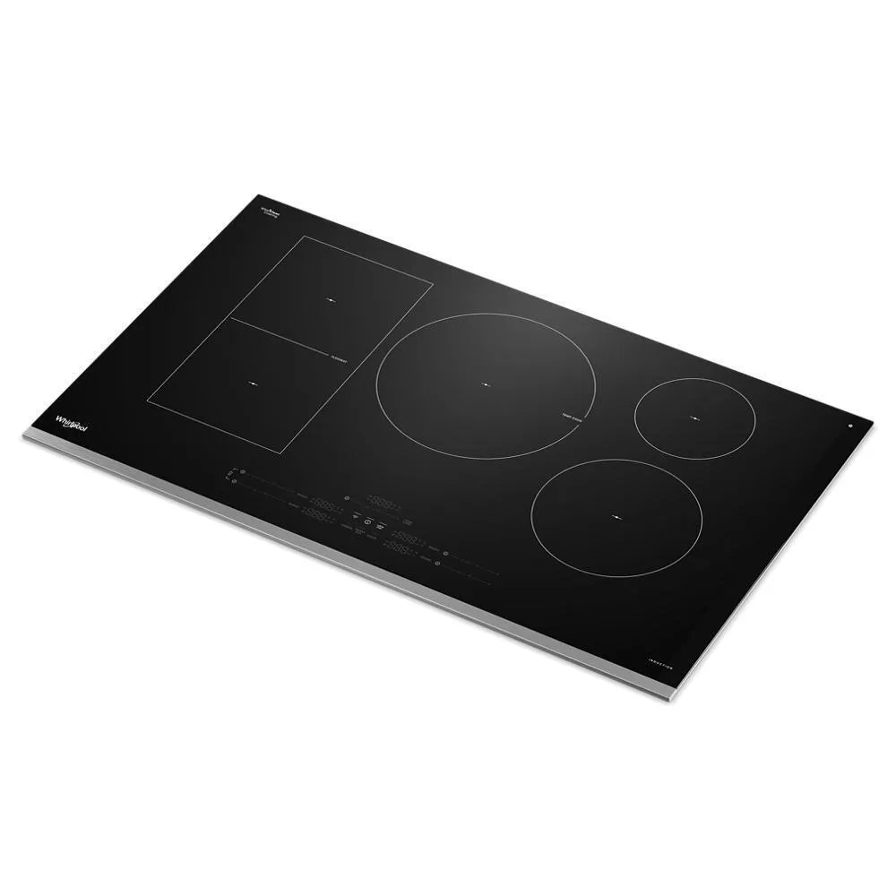 Whirlpool WCIT7536SS 36 Intelligent Induction Cooktop With Temp Cook&#8482; Technology And Wipeclean&#8482; Coating
