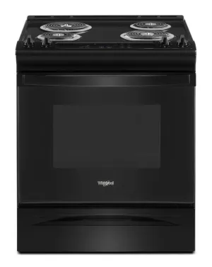 Whirlpool WEC310S0LB 4.8 Cu. Ft. Whirlpool Electric Range With Frozen Bake&#8482; Technology