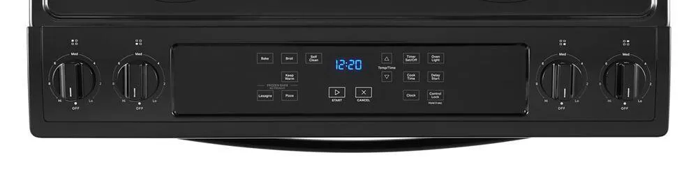 Whirlpool WEC310S0LB 4.8 Cu. Ft. Whirlpool Electric Range With Frozen Bake&#8482; Technology