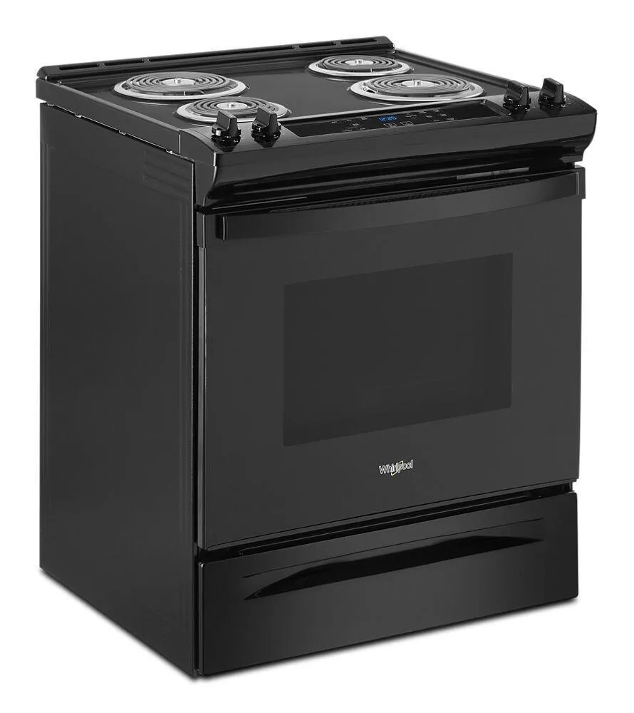 Whirlpool WEC310S0LB 4.8 Cu. Ft. Whirlpool Electric Range With Frozen Bake&#8482; Technology