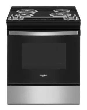 Whirlpool WEC310S0LS 4.8 Cu. Ft. Whirlpool Electric Range With Frozen Bake&#8482; Technology
