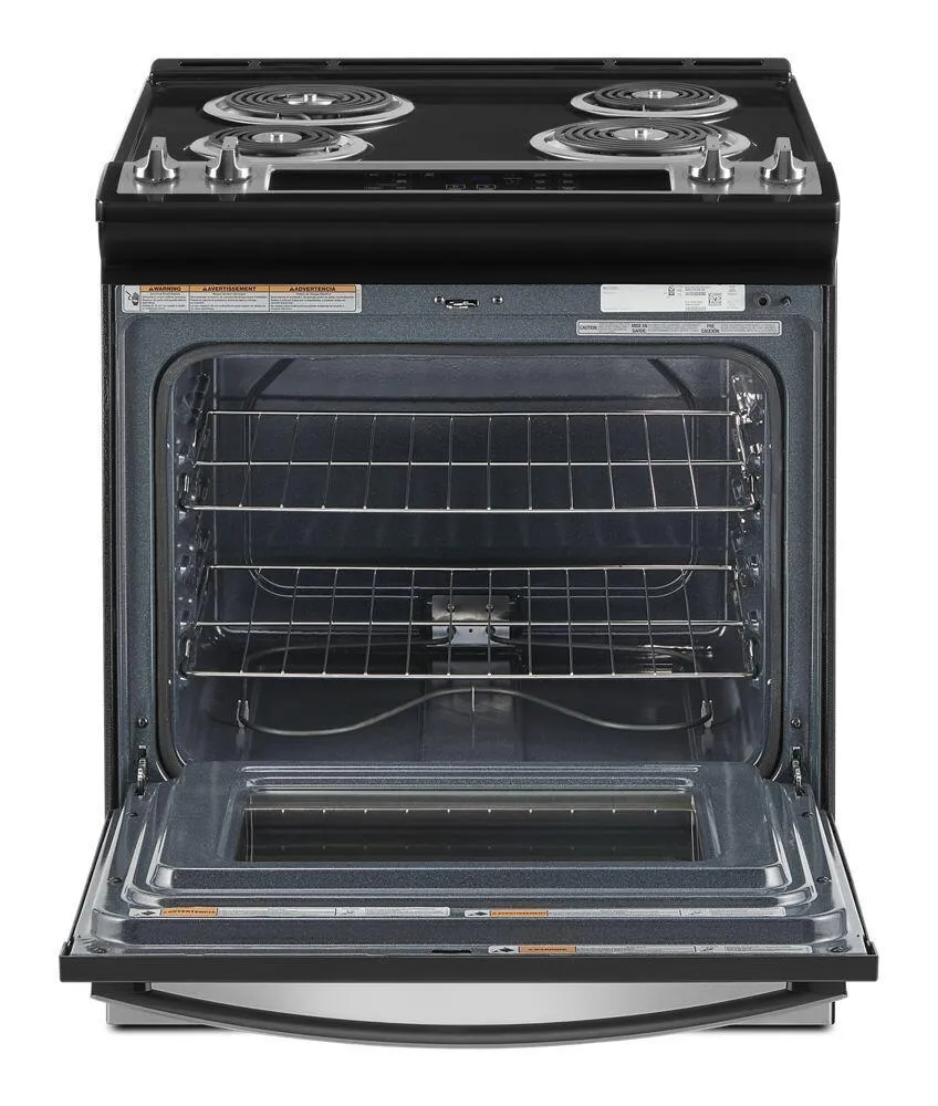 Whirlpool WEC310S0LS 4.8 Cu. Ft. Whirlpool Electric Range With Frozen Bake&#8482; Technology