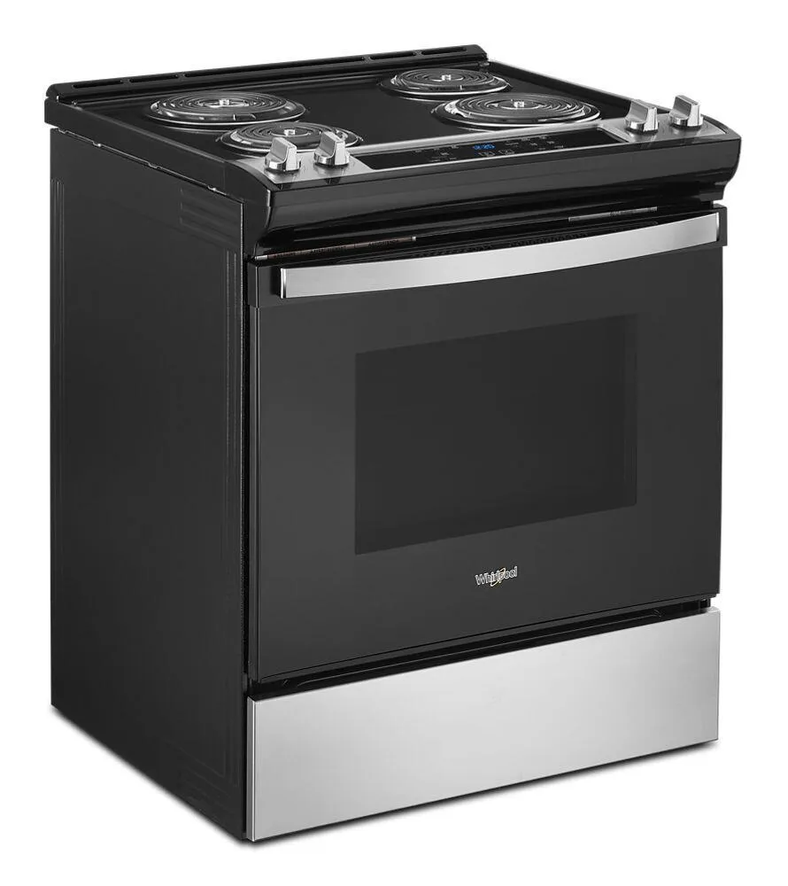 Whirlpool WEC310S0LS 4.8 Cu. Ft. Whirlpool Electric Range With Frozen Bake&#8482; Technology