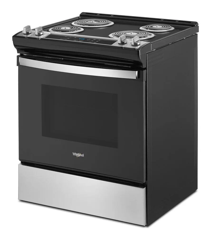 Whirlpool WEC310S0LS 4.8 Cu. Ft. Whirlpool Electric Range With Frozen Bake&#8482; Technology