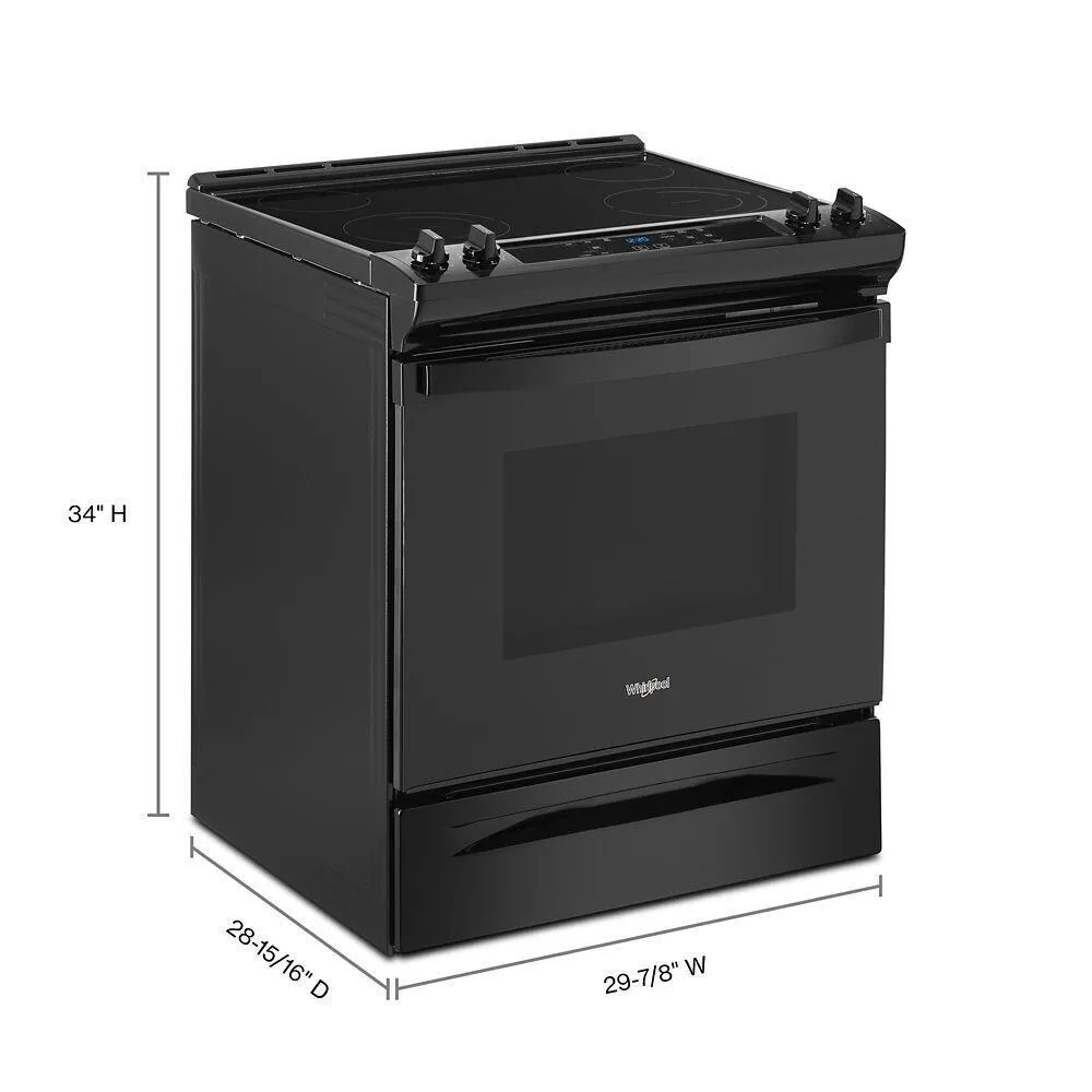 Whirlpool WEE515SALB Whirlpool 34 Tall Range With Self Clean Oven Cycle