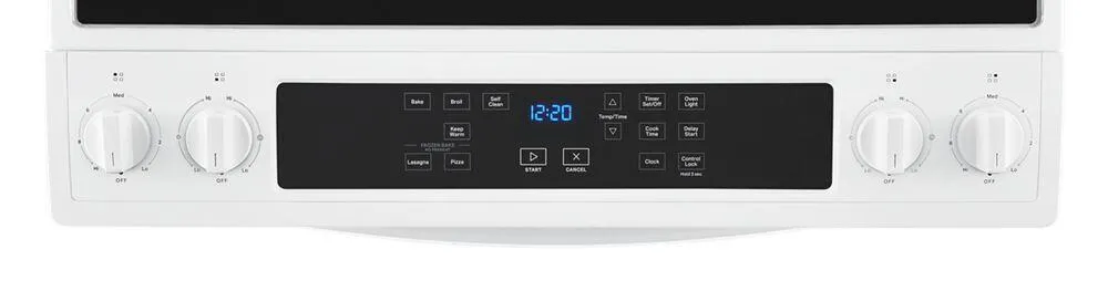Whirlpool WEE515SALW Whirlpool 34 Tall Range With Self Clean Oven Cycle